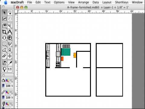MacDraft: Fast and Easy Floor Plans for the Mac - YouTube
