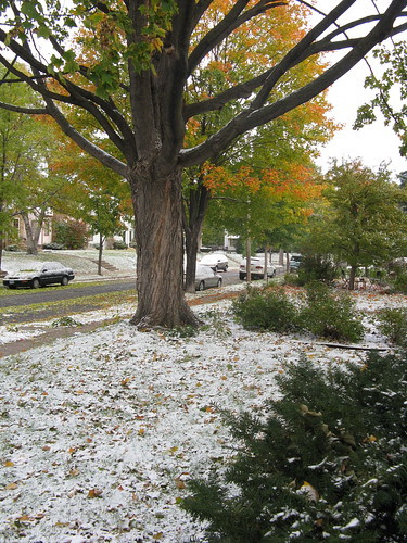 October 10: snow, 17 degree windchill...