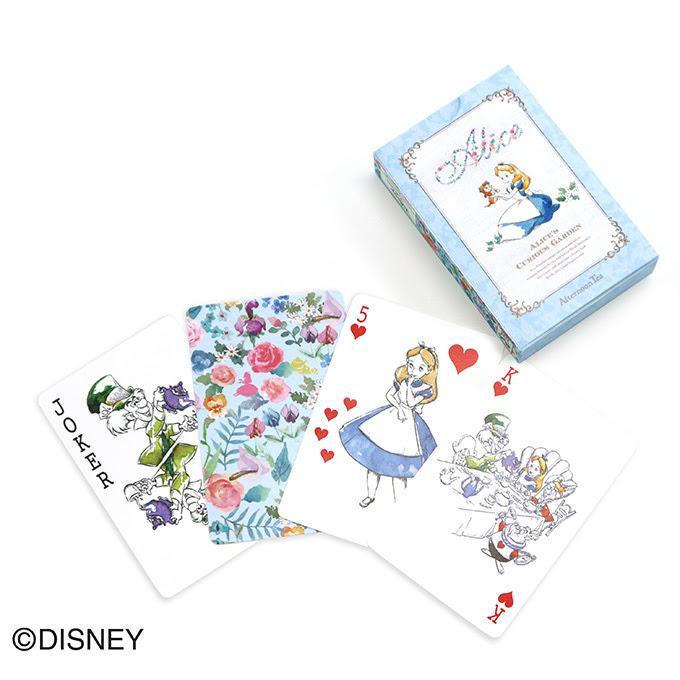 ディズニー ふしぎの国のアリス 雑貨がアフタヌーンティから登場 手描き風イラストが可愛いトランプのプレゼントも