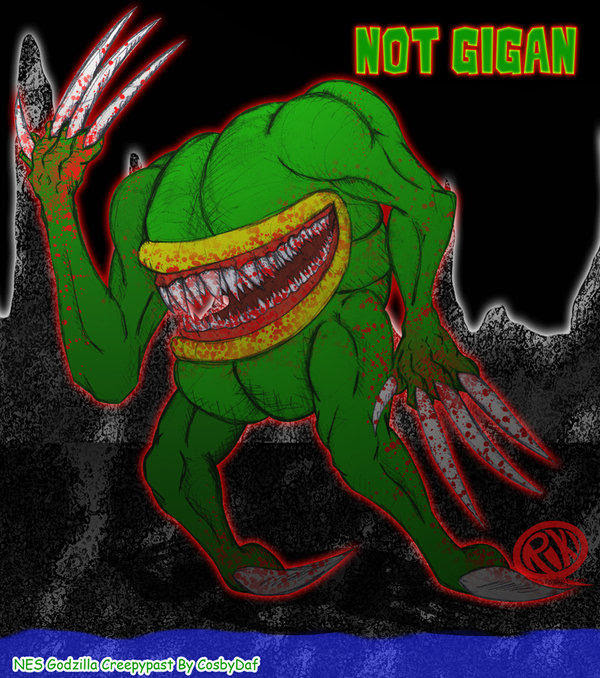 NOT Gigan | NES Godzilla Creepypasta | Know Your Meme