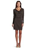 Lilla P Women's Long Sleeve Sweater Dress, Bark, Medium
