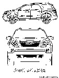 gmc acadia coloring page