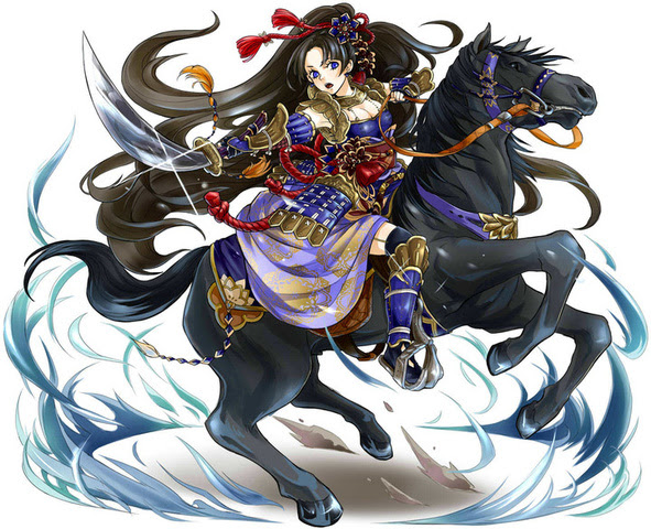 Tinami イラスト 女武者