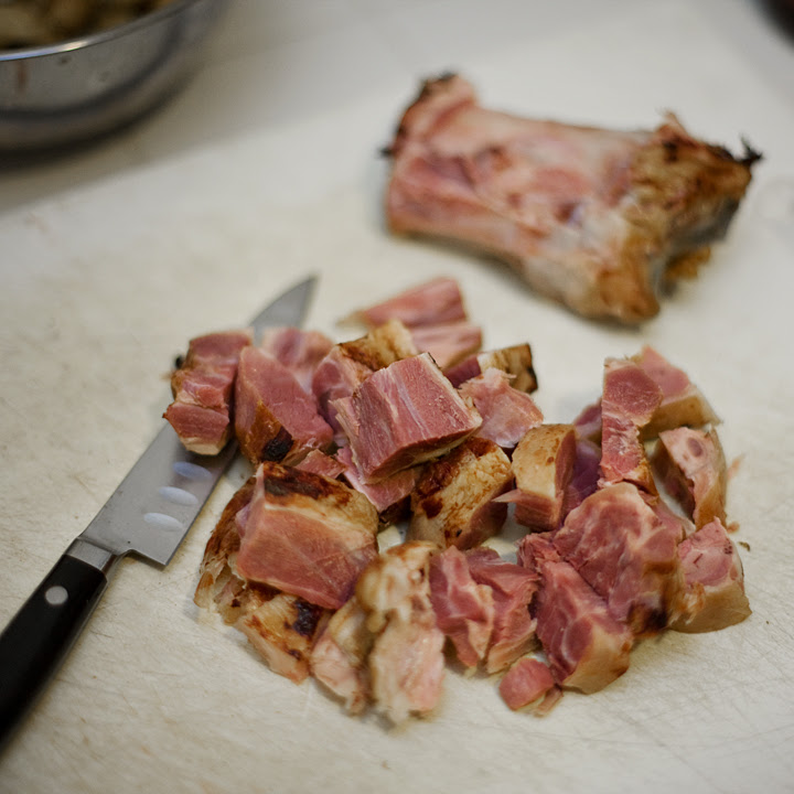 Smoked Ham Hock Hash