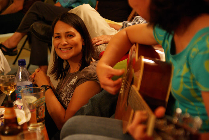 2008-09-27 Shirin 29 Again Fondue Party-108