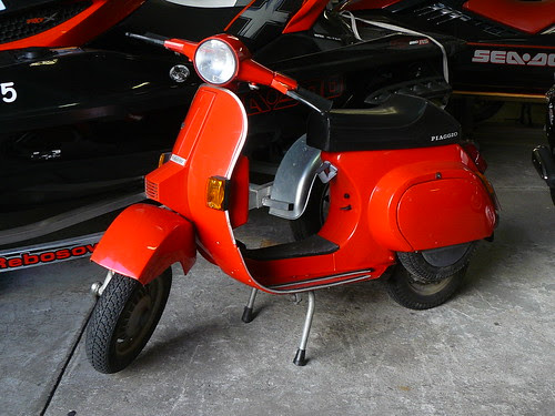Vespa PK50SS with electric start