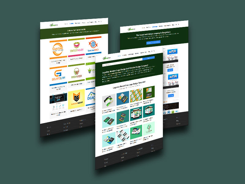 Download Amazing Free Website Mockup Psd Templates