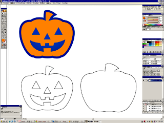 ハロウィングッズを作る カボチャワッペン はらいそ