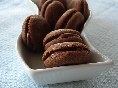 Nutella filled cookies