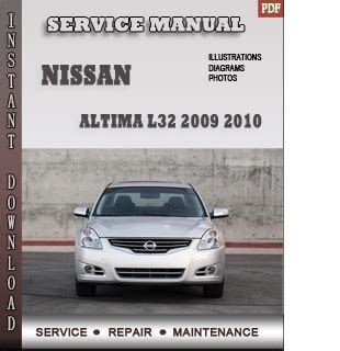 Download 2010 Altima L32 D32 Service And Repair Manual