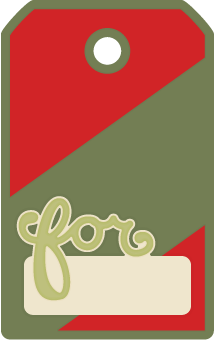 Download Free SVG File - 11.11.13 - Gift Tag | SVGCuts.com Blog