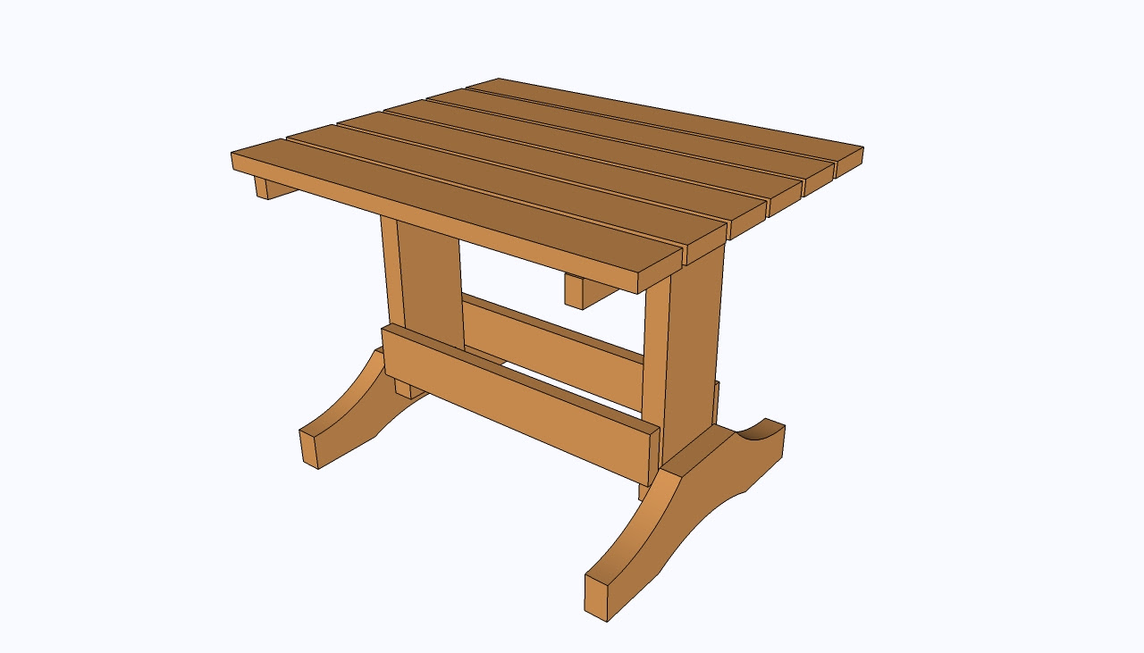Small Table Plans | HowToSpecialist - How to Build, Step by Step DIY ...
