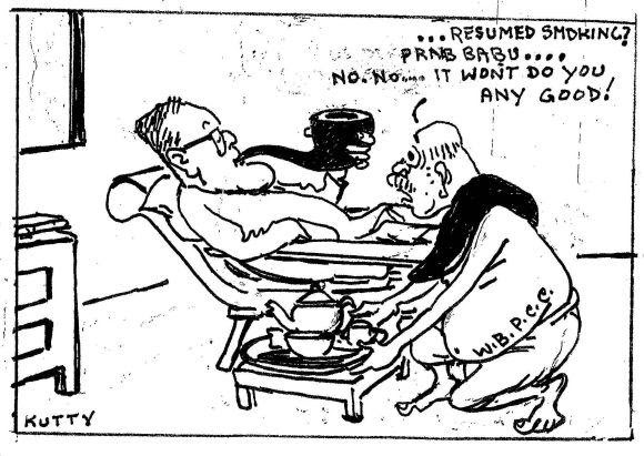 MUST SEE! President Pranab in Kutty's cartoons