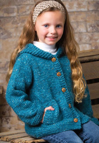 Girl Sweater Patterns Knitting