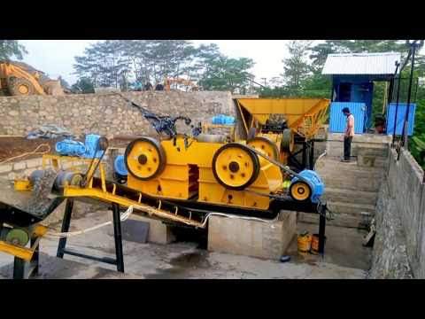 Video Mesin Penggiling Batu Split