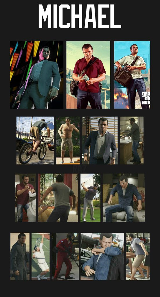 Fan Made GTA V Characters Customization Screenshots Looks ...