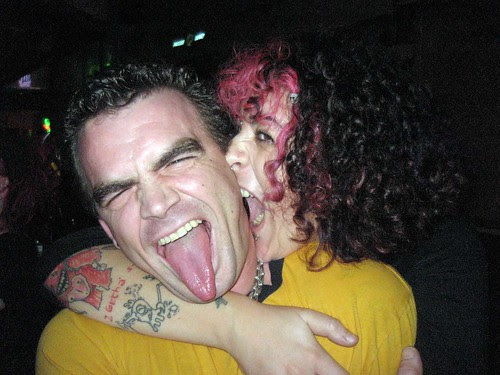 with Damien Bart by Marzia Tattoo. Goodbye party 11.4.07.