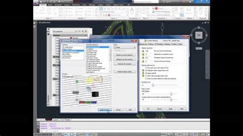autocad tutorial   change background color youtube
