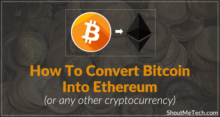 How to convert bitcoin into real cash