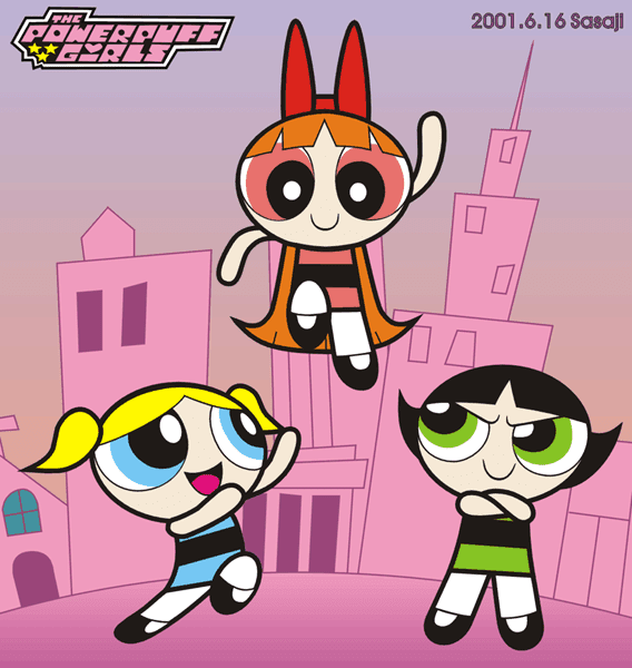 イラスト お題 Ppg その2 パワーパフガールズ