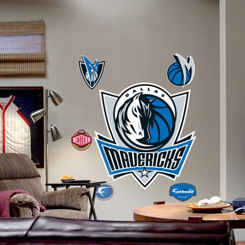 dallas mavericks logo. Fathead Dallas Mavericks Logo