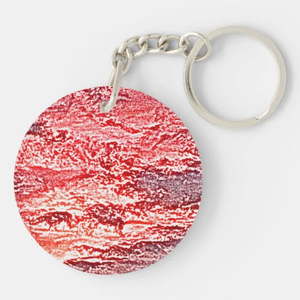 sunset abstract red pink colored background key chain