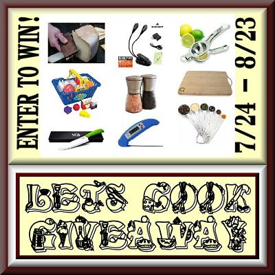 Don't miss your chance to #Win over $400 in prizes in the #LetsCook #Giveaway Enter before it ends 8/23 