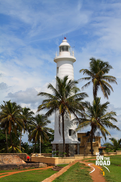Lighthouse on Galle Fort - unfortunately, tourists are not allowed to climb it. Would have loved the view