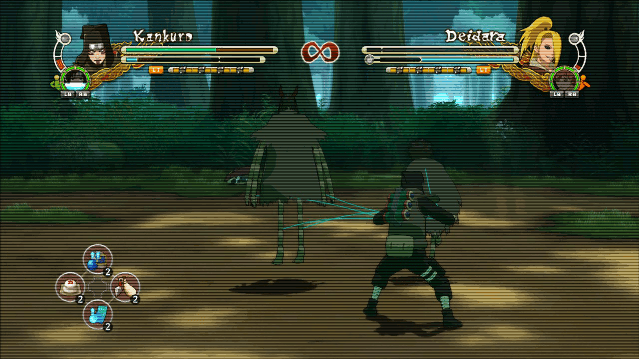 Example of Combat Screen