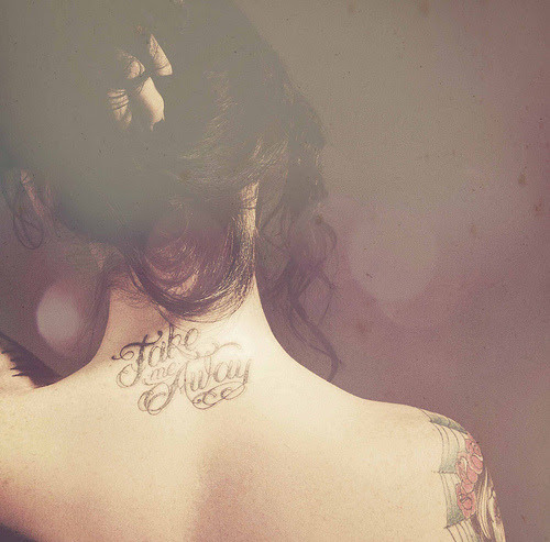 tattooed girl