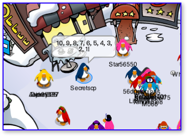 Say numbers in Club Penguin with this little cheat