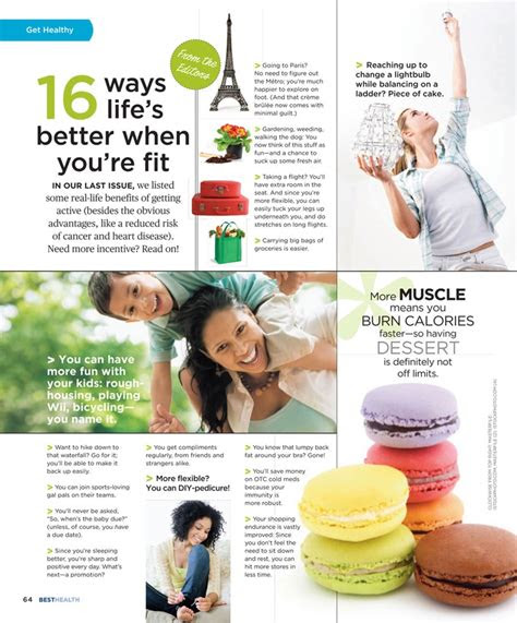 fitness layout images pinterest magazine
