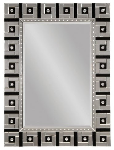 Art Deco Venetian Full Length Leaning Floor Mirror - 36W x 48H in ...