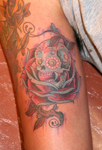 Rose Tattoo - Rose Tattoo Design - Heart and Rose Tattoos