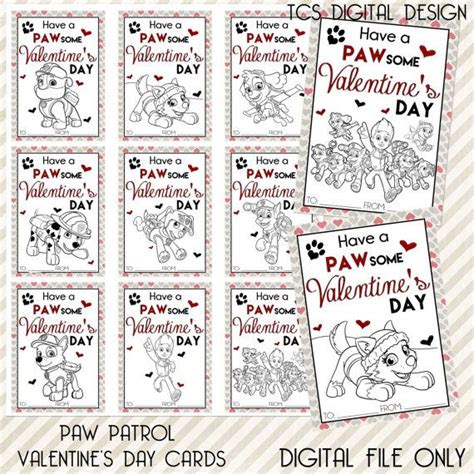  printable paw patrol valentines