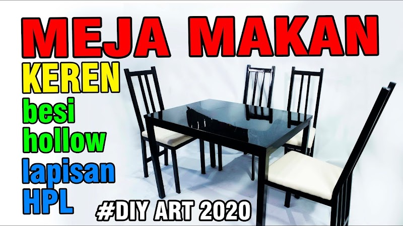 Trend Terbaru 15+ Meja Makan Minimalis Hpl