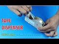 How to make TAPE Cutter Dispenser from cardboard at Home | MrSaaf