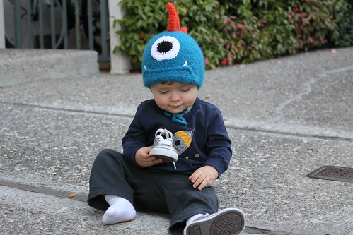 Monster Crochet Hat