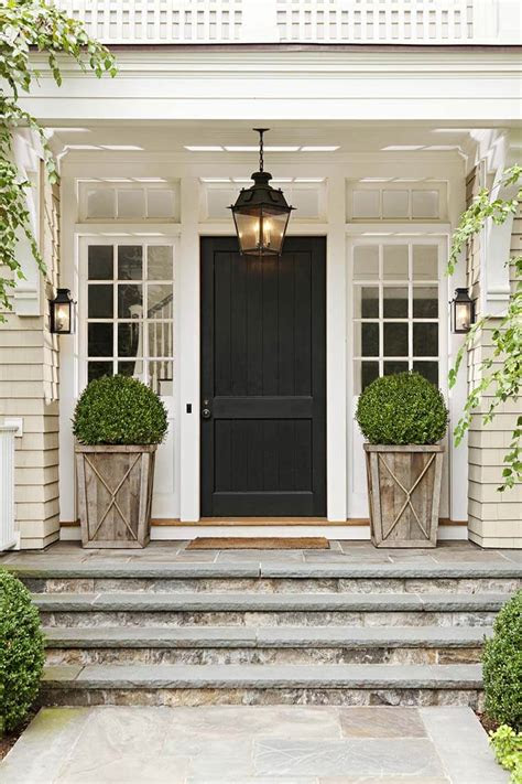 Wooden planter with rope · 5. 15 Unique Front Door Flower Pots To WOW Your Guests