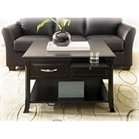 Square Cocktail Table by Ashley - Black (T756-8)