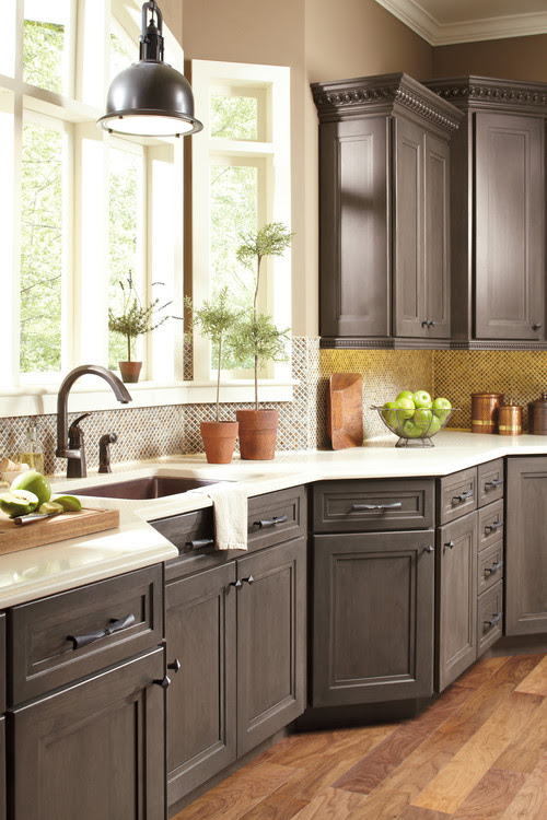 What are the cabinets painted with? Paint? Gel Stain? What ...