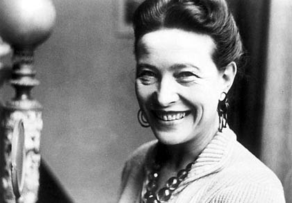 simone de beauvoir print