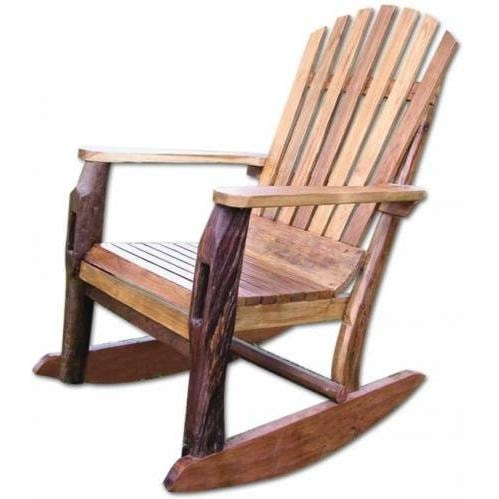 Groovy Stuff Adirondack Teak Wood Rocking Chair - TF-483 ...