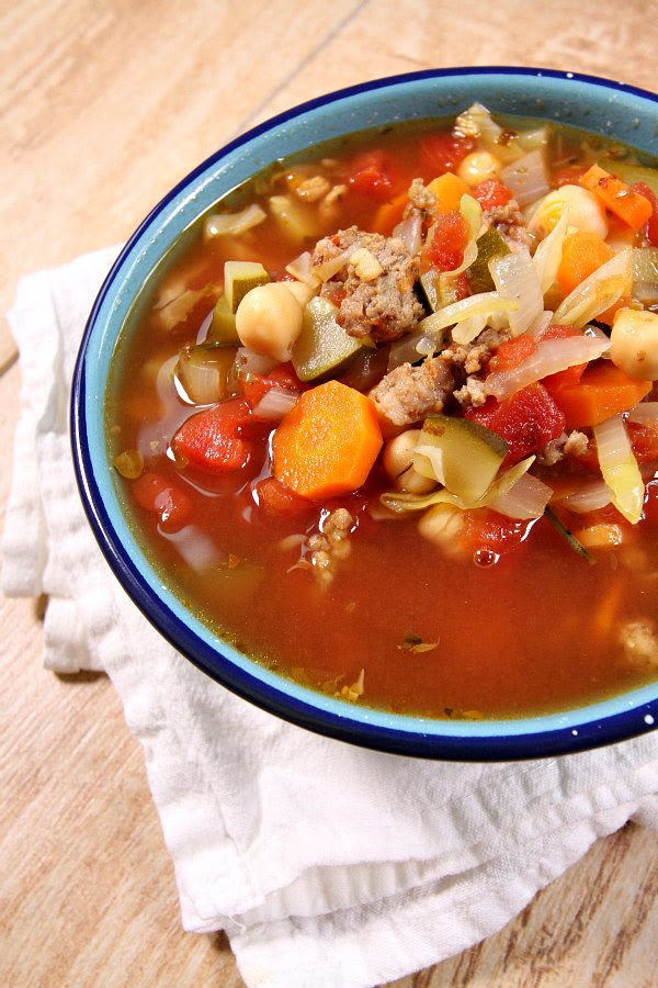 Italian Sausage and Vegetable Soup Recipe