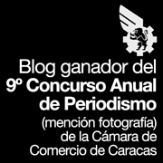 Award/Premio 2013: Cámara de Comercio de Caracas