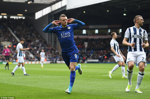 LEICESTER CITY YANG'ARA ENGLAND, YAILAZA WEST BROM 1-0