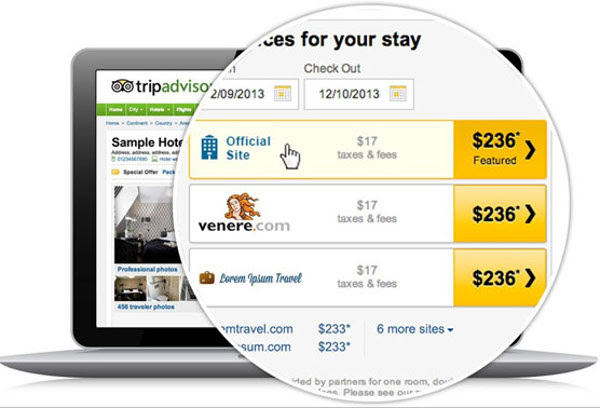 Fotos de reserva de hoteles con TripAdvisor