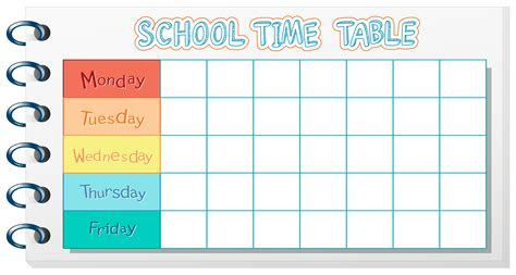 Free Download school timetable: Best seller notebook How To Download Free PDF PDF