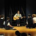 Maria singing to the children