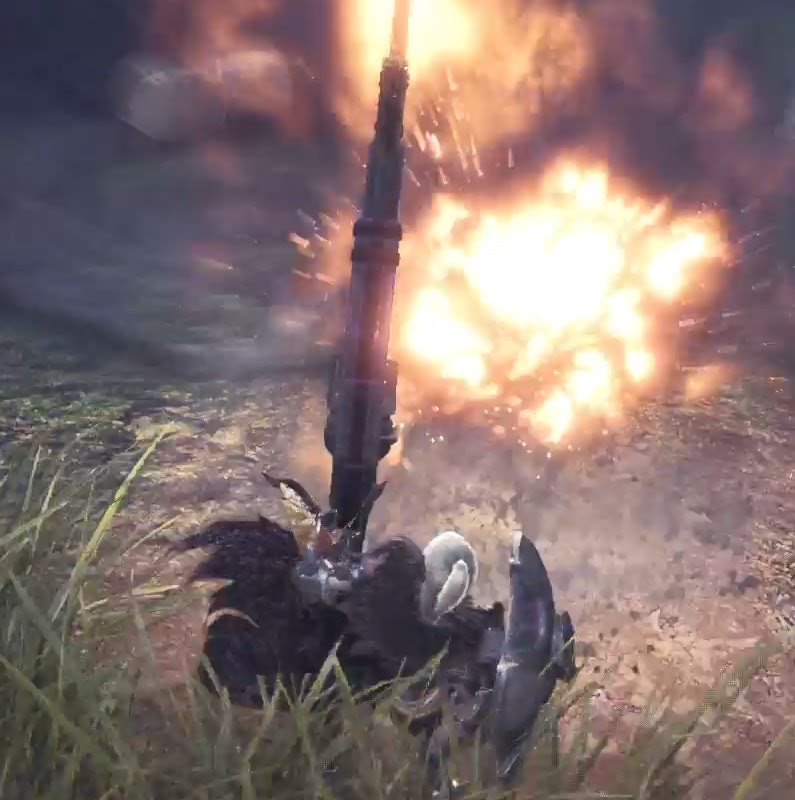 Mhw ガンランスが強い フルバースト 竜杭砲 竜撃砲を狙おう 見た目重視 可愛い装備のブログ